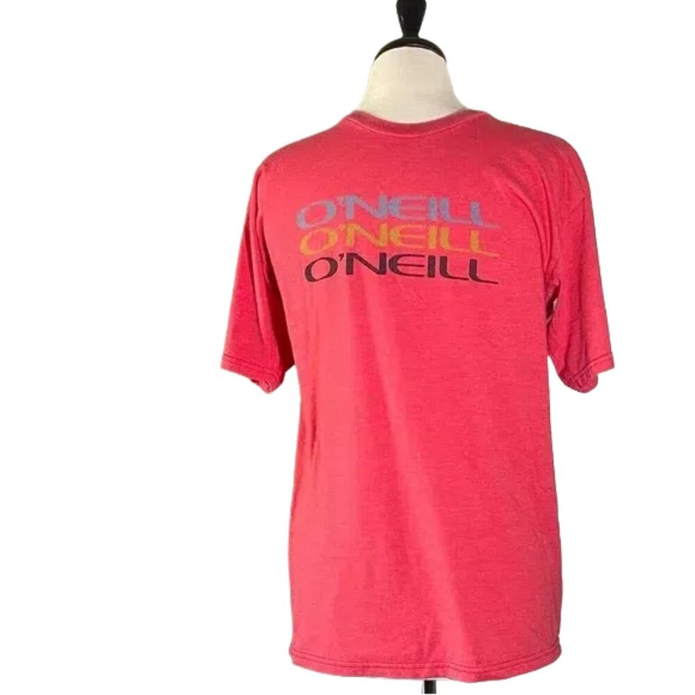 O'Neill Red and Yellow Logo Men's Tee
